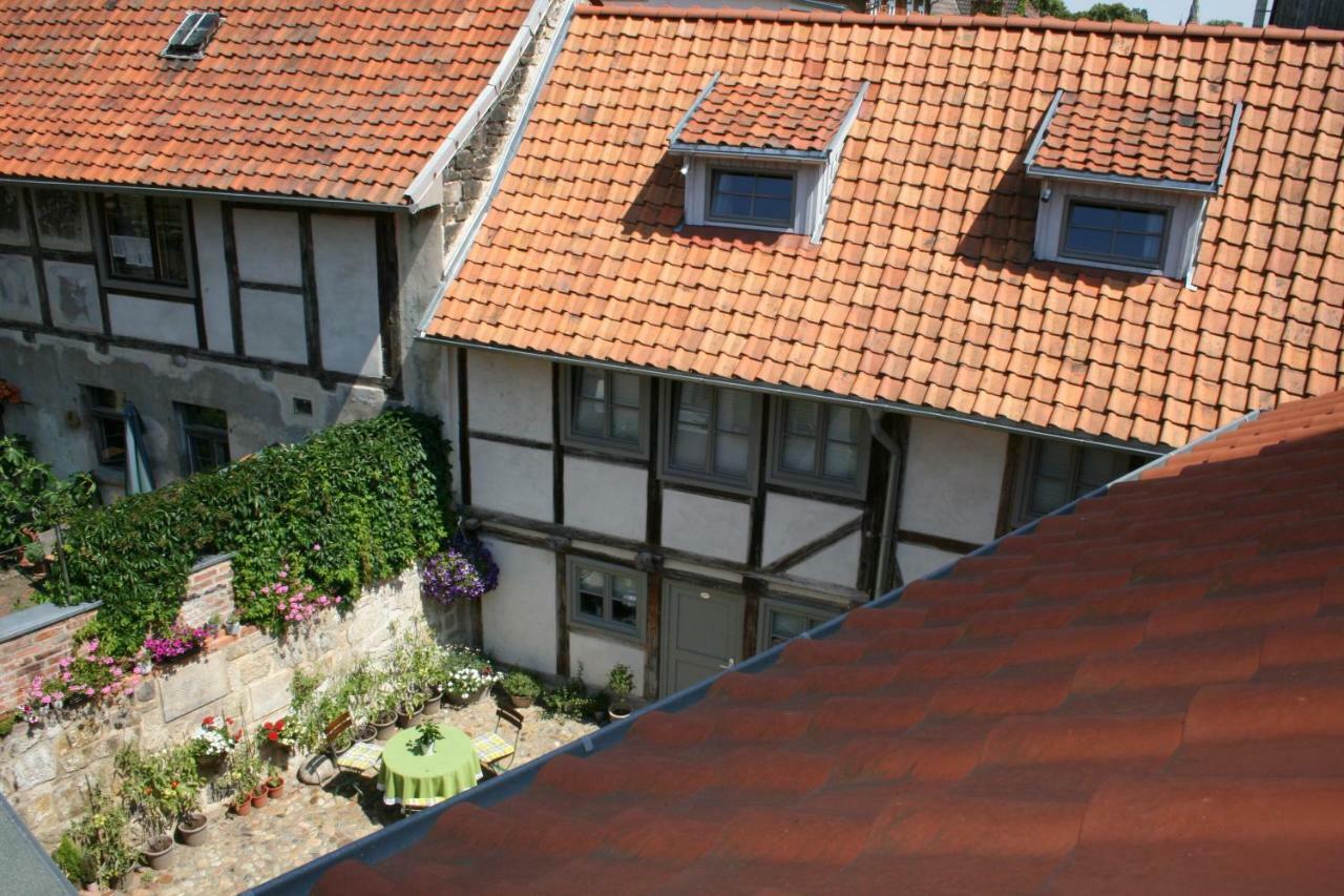 Ferienwohnung Tilia 크베들린부르크 외부 사진